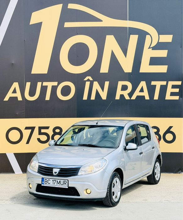 Dacia Sandero 2008 1.4 Benzina Euro 4 Rate Avans 0 Doar cu Buletinul