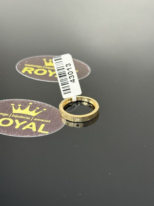 Bijuteria ROYAL : Inel AUR 14K NOU cu Diamant / 1.91 GR