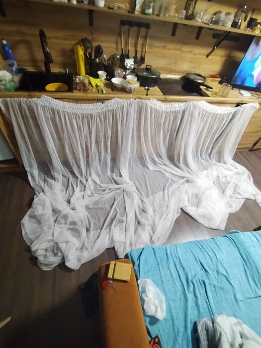 Тюль  цвет белый  есть другие