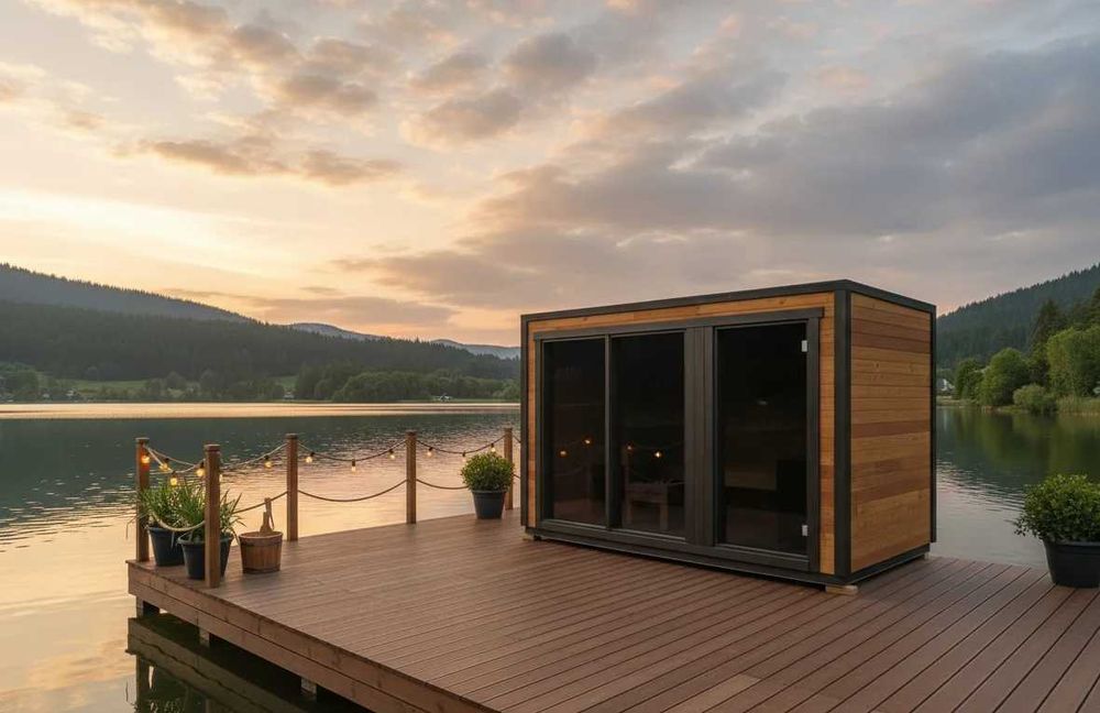 Sauna exterior premium Saalbach