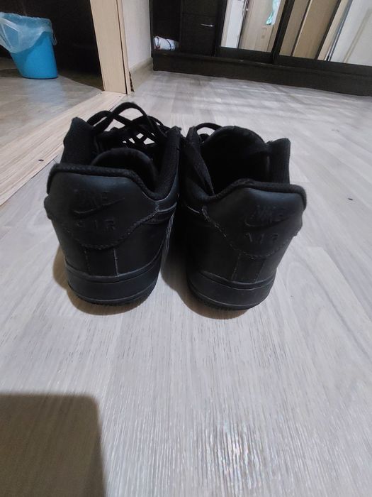 Nike air force 1 чёрного цвета