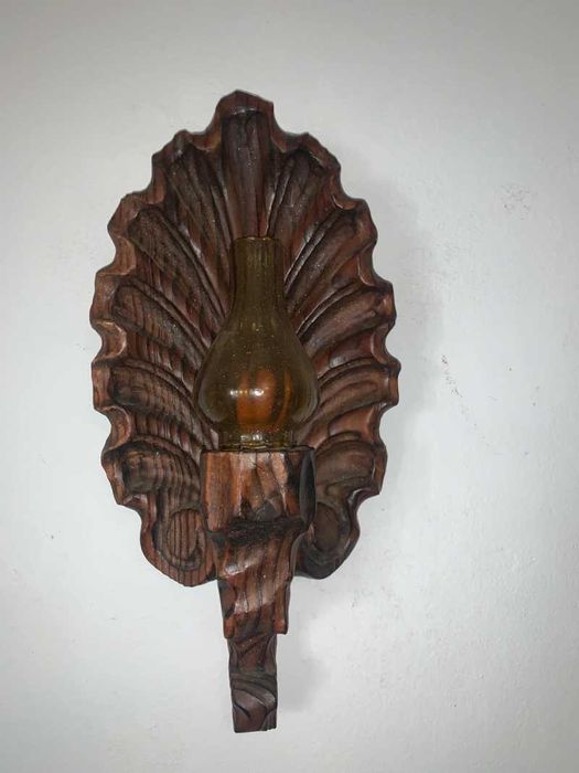 Aplicație de perete cu lumanare