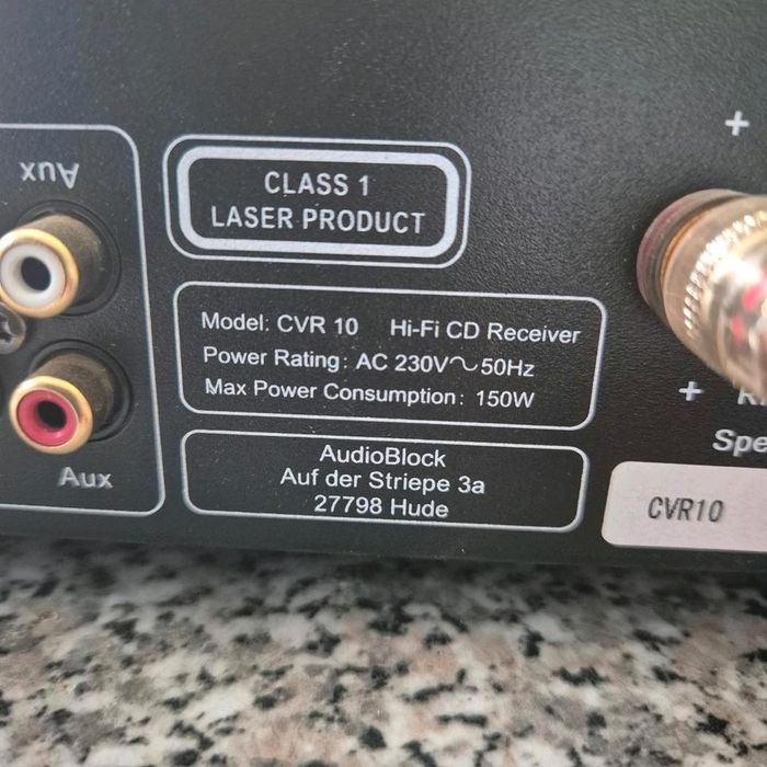 Cd  receiver internet  Block CVR 10