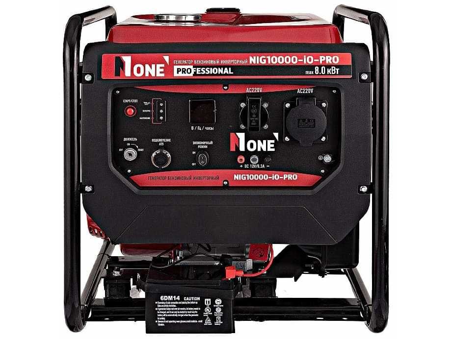 генератор  NIG10000-iO-PRO Professional benzinli invertor generator