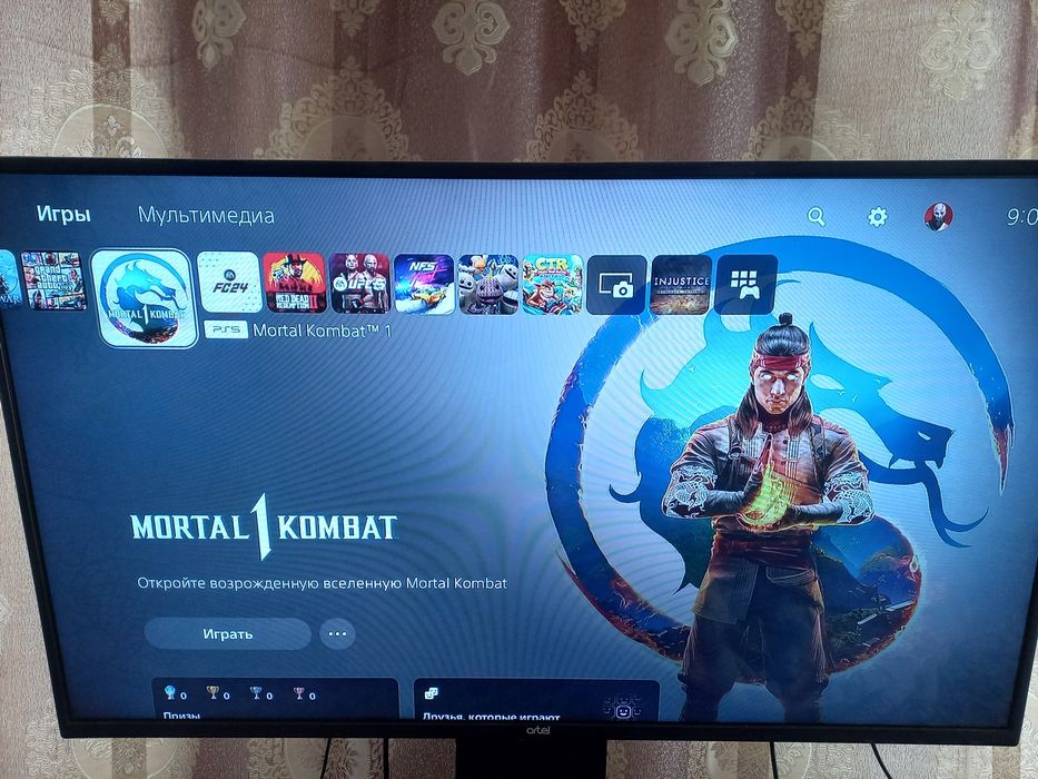 PS5 slim holati tiniq 2 original djoystik bor karobka dakumenti bor.