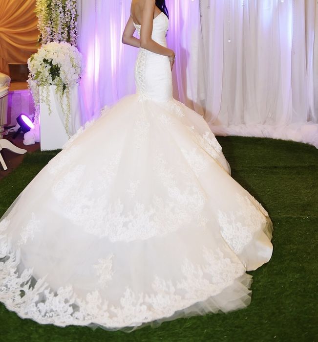 Свадебное платье (рыбка)