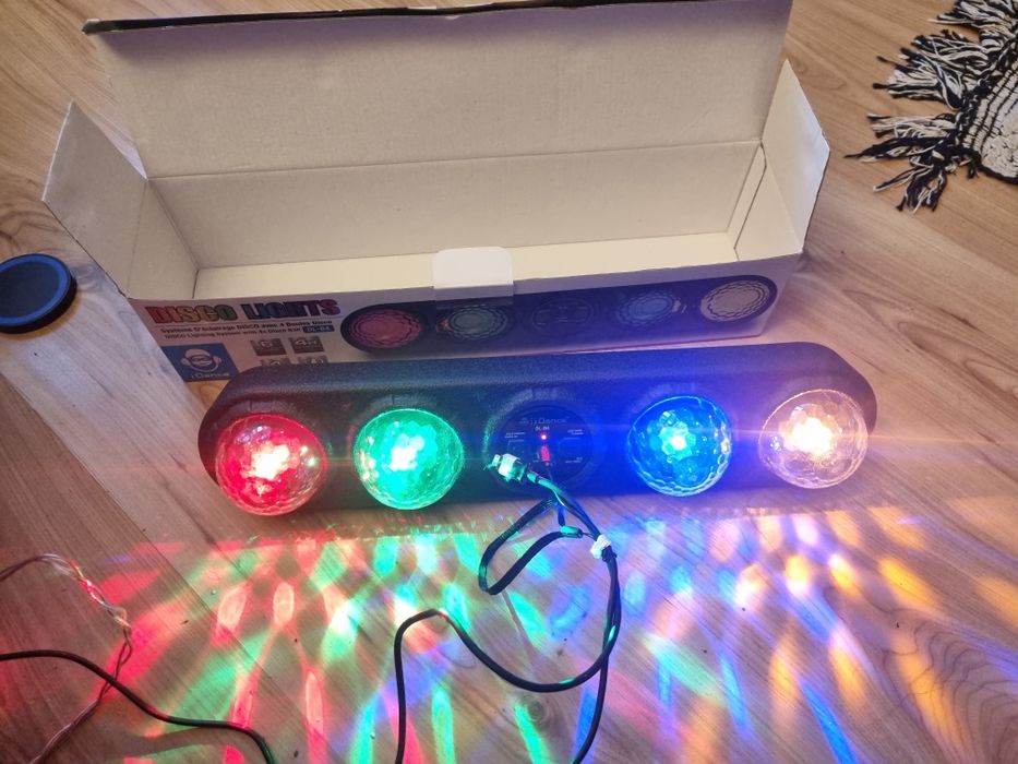 Orga de lumini cu 4 canale, nouă, la cutie