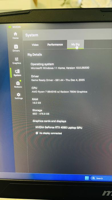 Laptop gaming MSI Katana A15 B8VF
