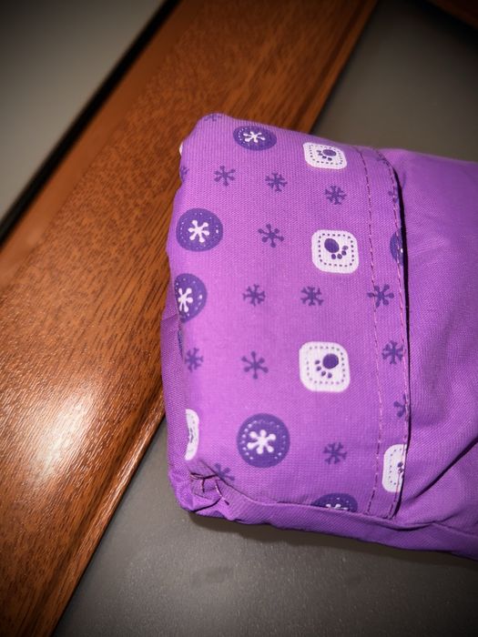 Vand combinezon bebe, mov, gros si calduros, marimea 68.