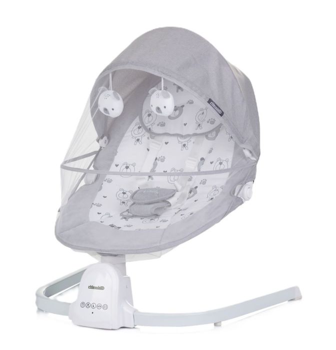 Електрически шезлонг-люлка Chipolino - Oasis, гранит