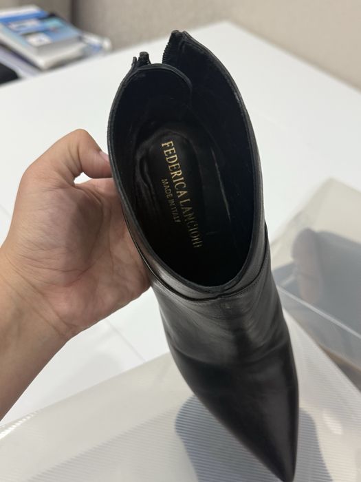 Сапоги натуральная кожа