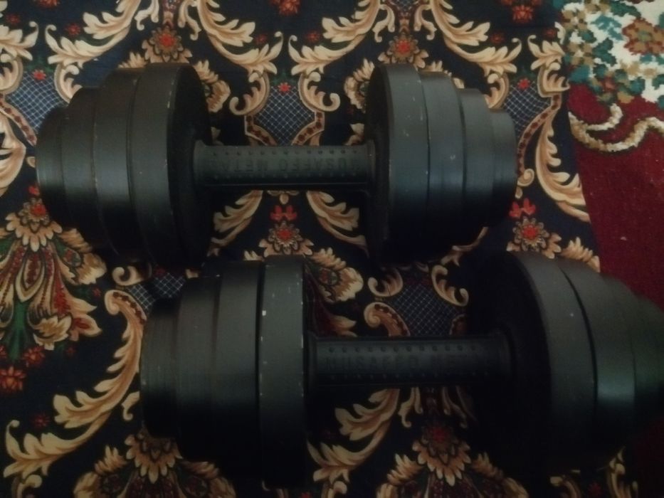Gantellar sotiladi 12 kg 1 juft
