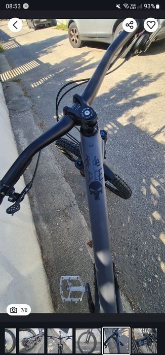 Bicicleta super enduro Evil insurgent ls Xl mullet Mx mtb freeride