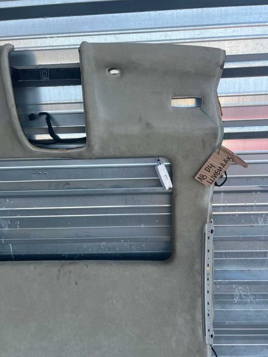 Алкантара мек таван Audi D4 A8 комплект с колонки сенници и дръжки