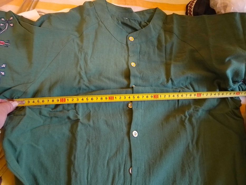 Дамска блуза лен с бродерия М/L 15 лв