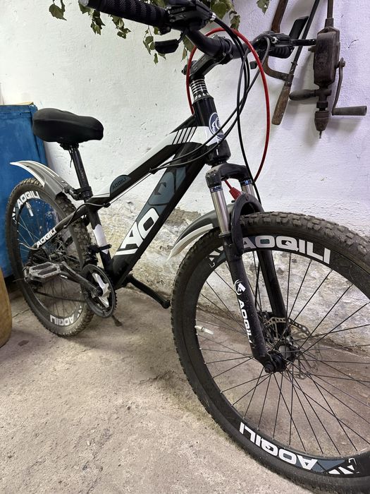 Велосипед черный