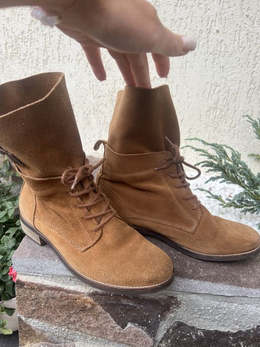 Ghete Tommy Hilfiger,piele intoarsa