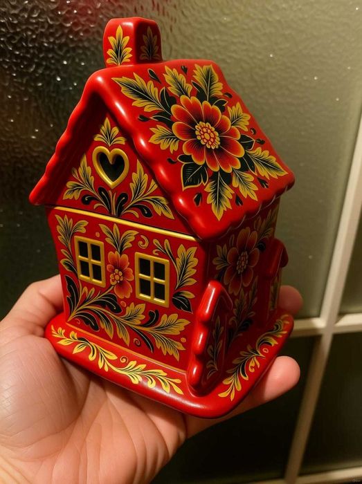 Гипсовая фигурка" Пряничный домик"