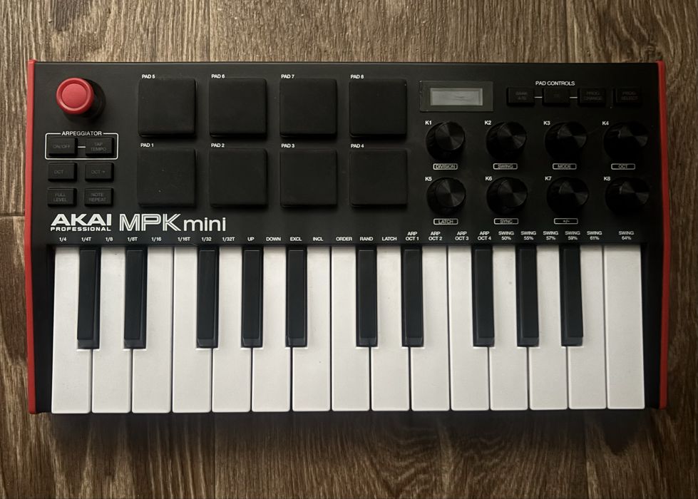 Akai mpk mini, midi