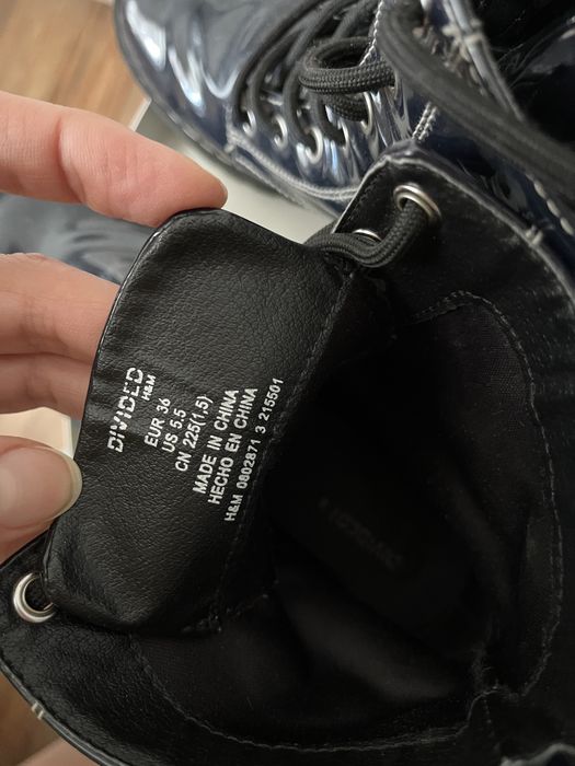 Ботинки H&M для девочки, размер 36