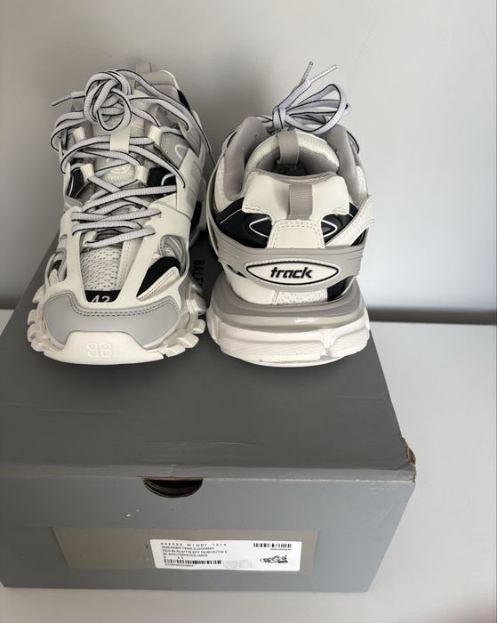 Balenciaga Track White Grey Black- Marimea 39,40 Pe Stoc Pitesti