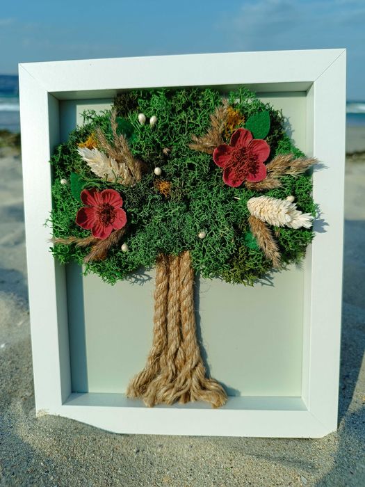 НАЛИЧНА Подарък за рожден ден и празник от скандинавски мъх