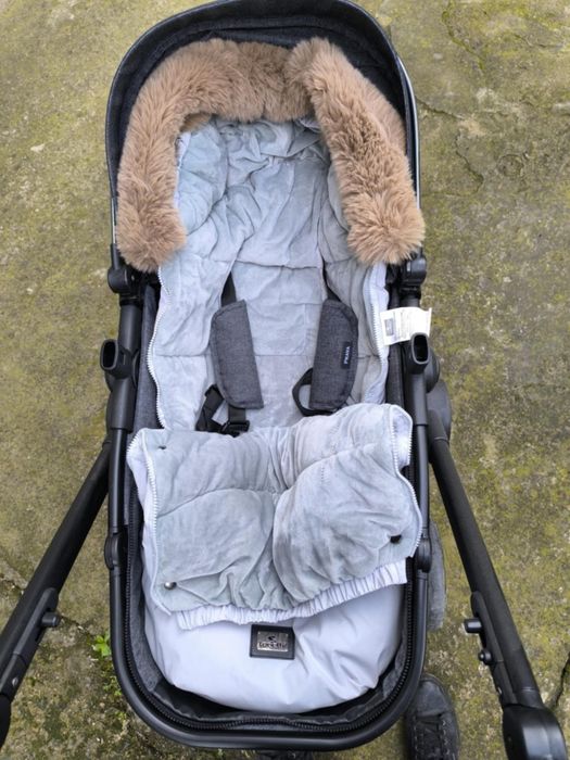 Количка 2в1 плюс кош за новородено