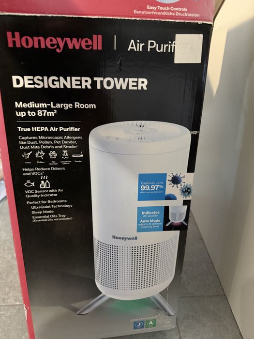 Purificator de aer Honeywell Designer Tower HEPA