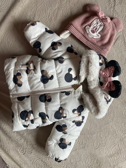 Зимно пухено яке Minnie Mouse, 67 см