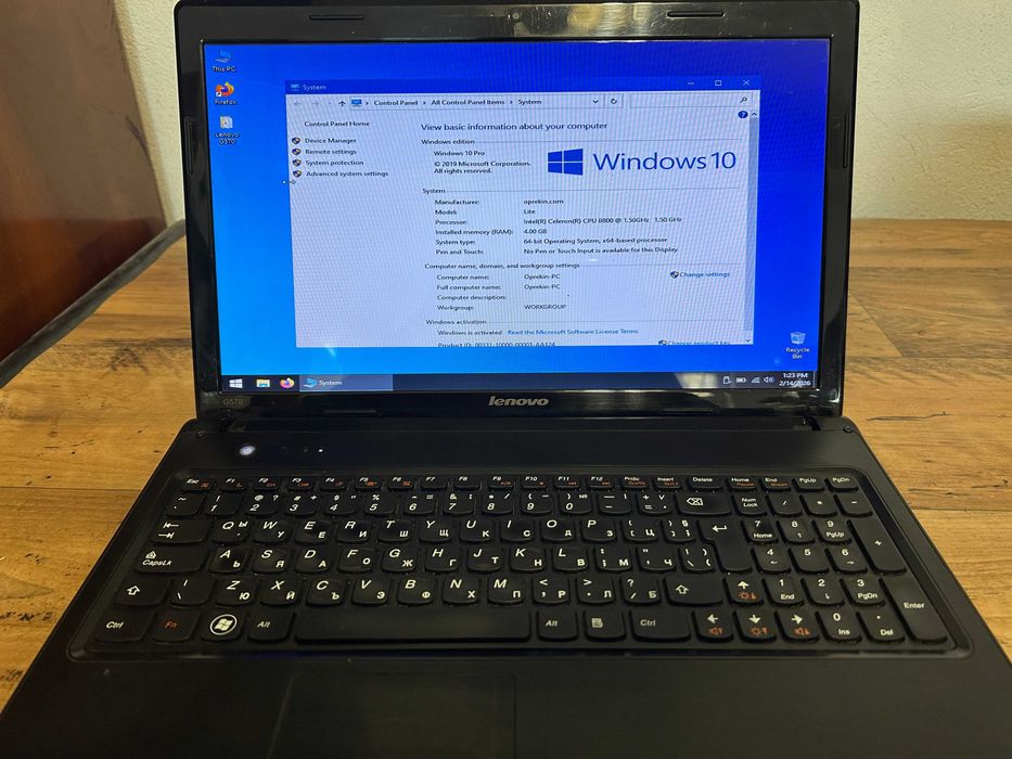 Лаптоп Lenovo G570