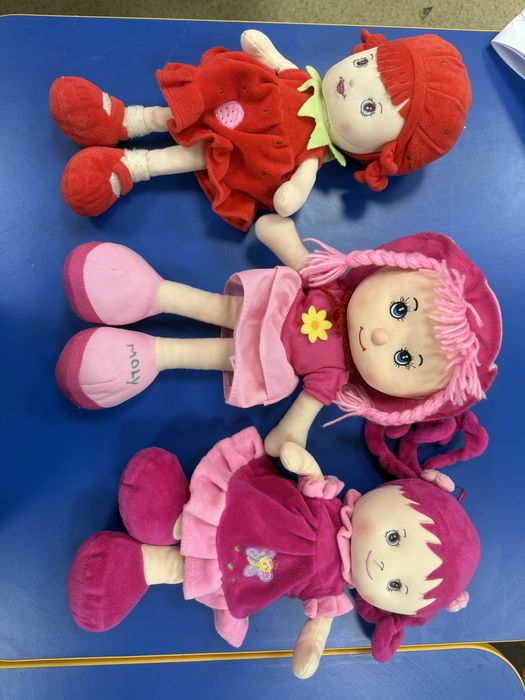 Papusi material textil 33cm