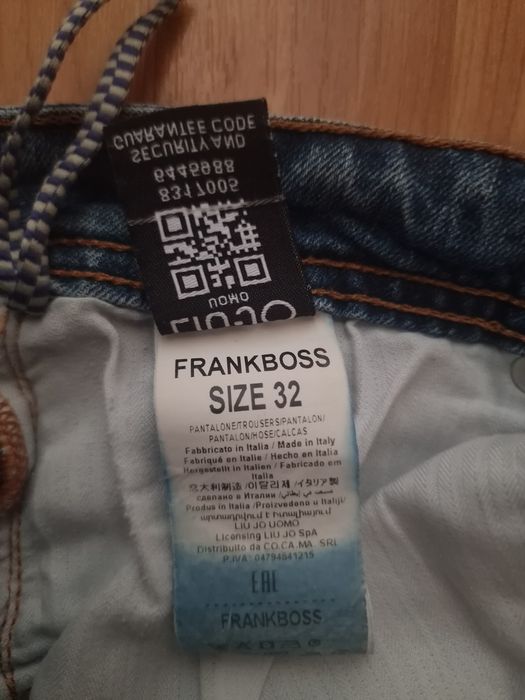 Blugi bărbați Liu Jo Uomo - Model Frankboss (Slim Fit / Slim T), Mărimea 32