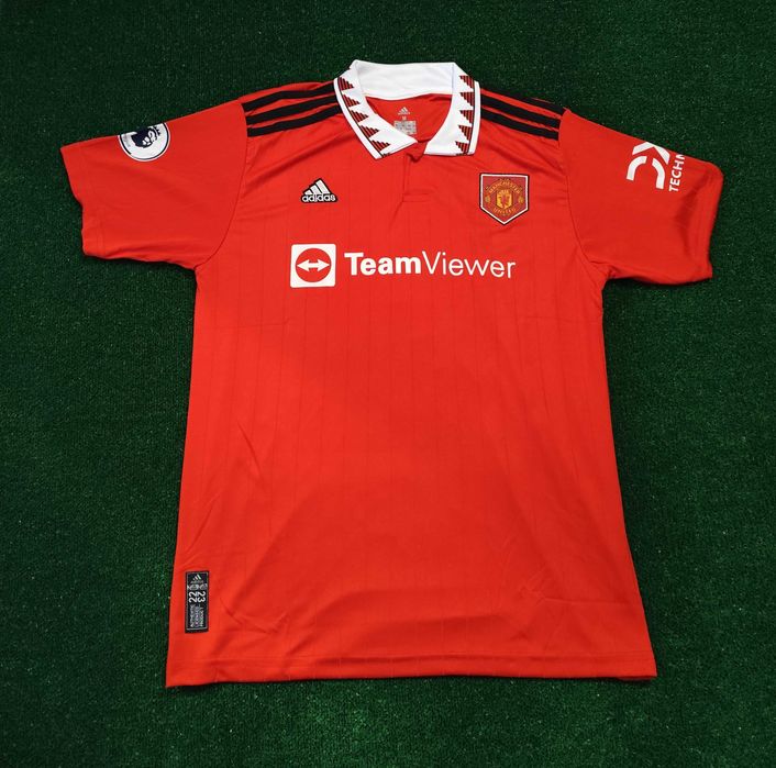 Мъжка футболна фланелка тениска Манчестър Юнайтед Роналдо 7