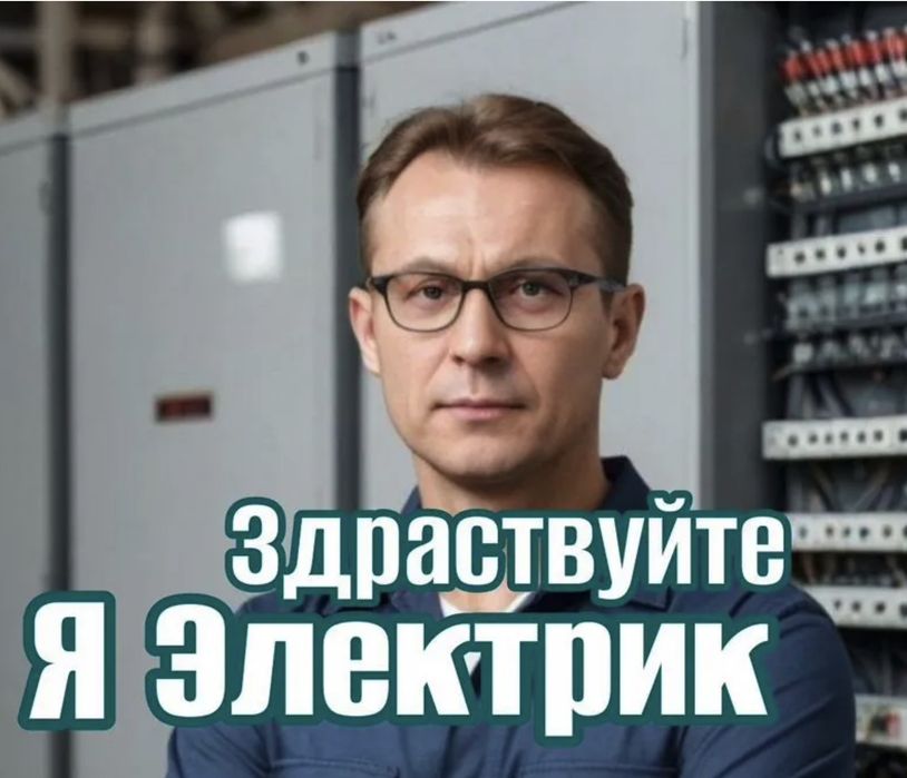 Электрик: монтаж проводки, установка электрощита, замена автоматов!