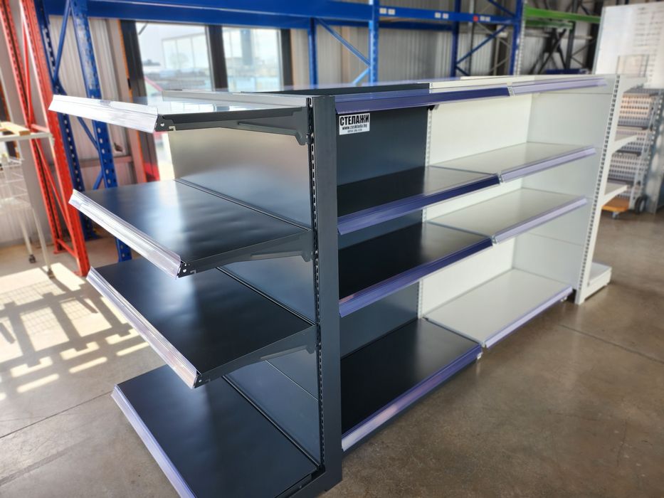 Стелажи за магазин ТОП ЦЕНИ