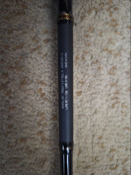 Спининг въдицa за пъстърва Daiwa Trout X AT 60L – 1.83m/1-10gr