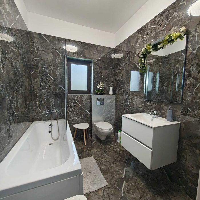 Vila LUX complet MOBILATA si UTILATA cu 4 camere 2 bai cu suprafata de 115mp teren 220mp, situata in zona de la capat CUG - HORPAZ com MIROSLAVA.