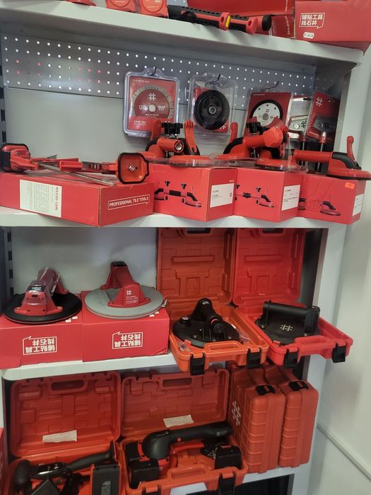 Shijing  Инструменти Консумативи Виброчукове Вендузи Машини за плочки