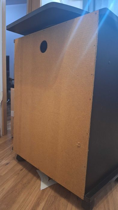 Черен TV шкаф/минибар