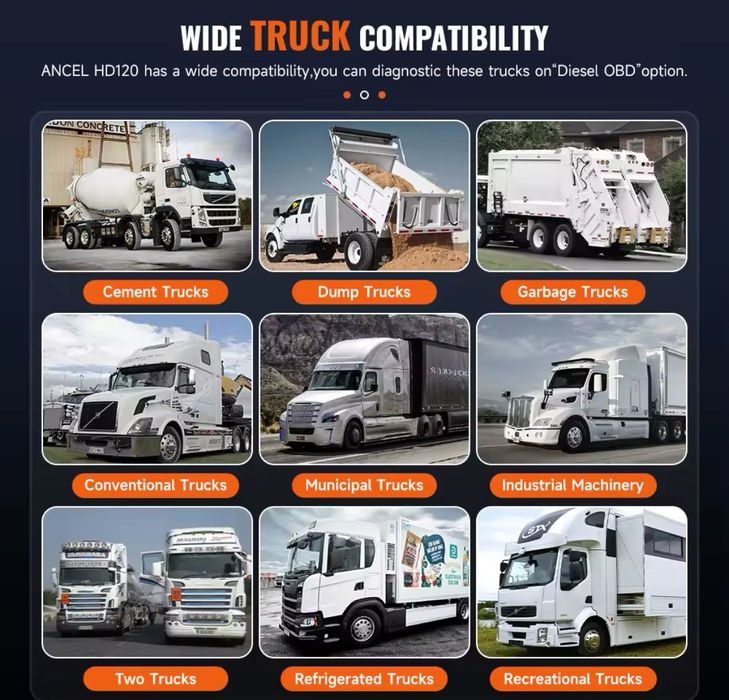 Diagnoza camioane 24v launch 129HD