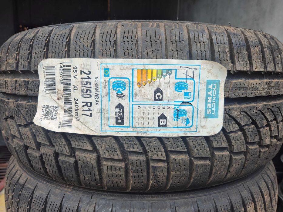 4 Anvelope M+S IARNA - 215/50/17 95V XL - NOKIAN - NOU - DOT 2017