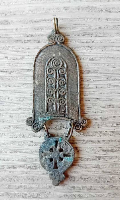 Бронзов накит, медна кутия за бижута