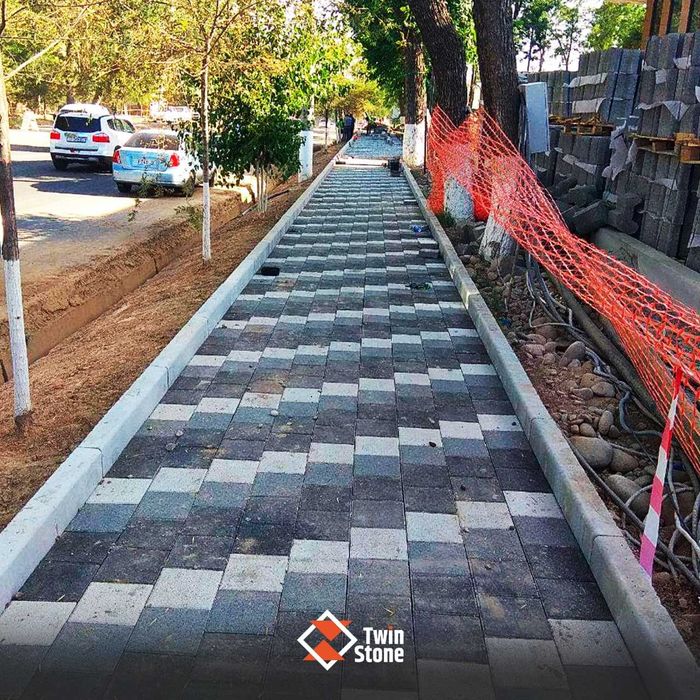 пресс брусчатка- тротуарный плитка