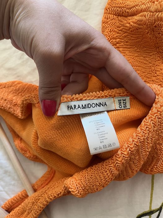 One size Paramidonna оранжев цял бански