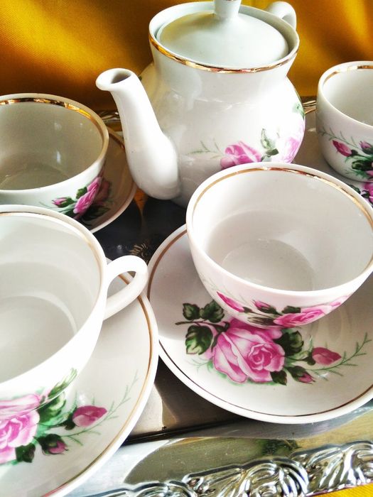 Чайные сервизы,ЛФЗ, Дулево