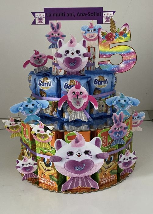 Tort dulciuri ambalate