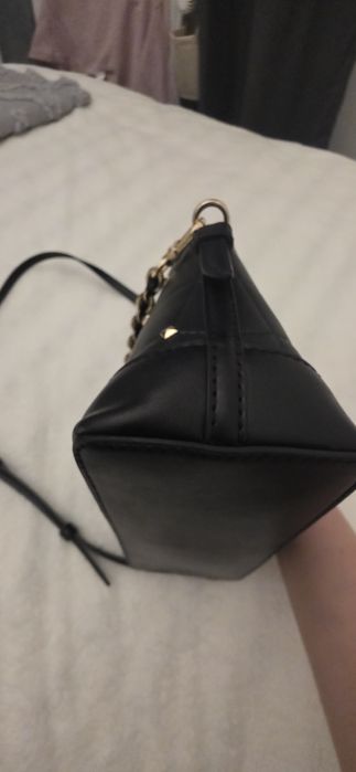 Michael Kors Jet Set Travel studded quilted crossbody bag – black, sma