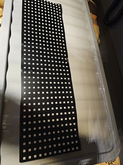 Комплект от 2 броя светещи ЛЕД LED очи за предно стъкло, Devils Eyes