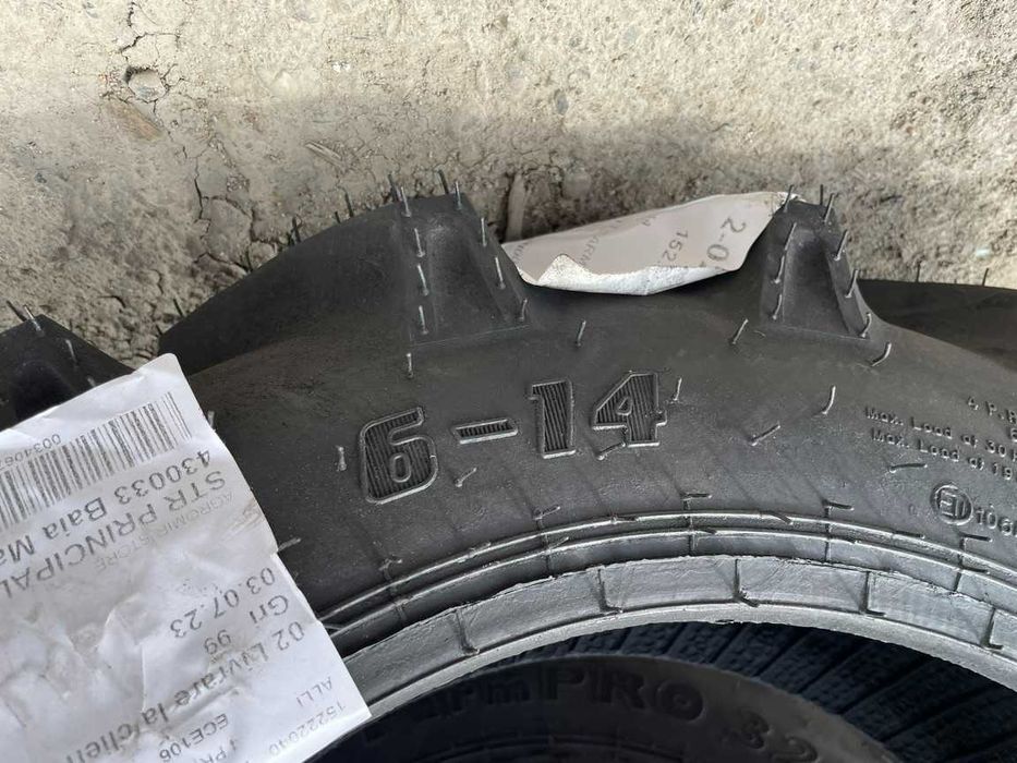 6-14 Anvelope de tractor Iseki Yanmar garantie Cauciucuri noi