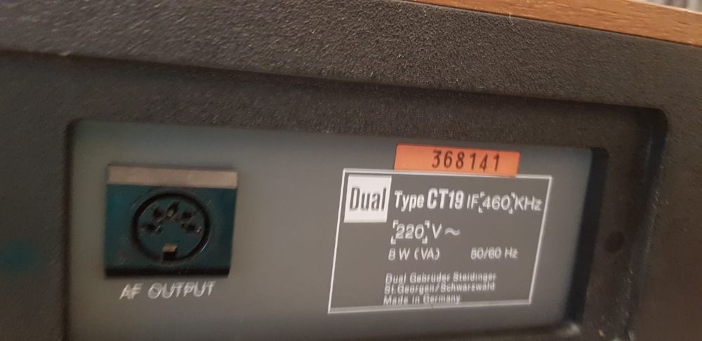 Tuner CT -19.   H